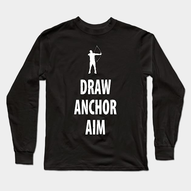 arrow and bow Long Sleeve T-Shirt by Johnny_Sk3tch